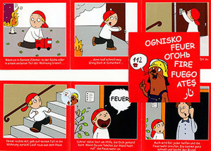 Was mache ich, wenn es bei mir in der Wohnung brennt